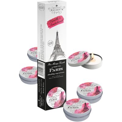 Petits Joujoux Paris - Massagekerze - Vanille & Sandelholz (5x43ml) Petits Joujoux Paris - Massagekerze - Vanille & Sandelholz (5x43ml)