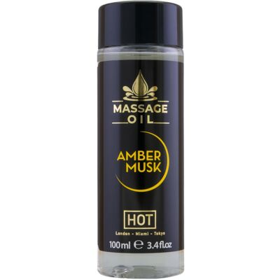 HOT Hautpflege Massageöl - Amber Moschus (100ml) HOT Hautpflege Massageöl - Amber Moschus (100ml)