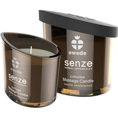 Swede Senze - Massagekerze - Vanille, Sandelholz (50ml) Swede Senze - Massagekerze - Vanille, Sandelholz (50ml)