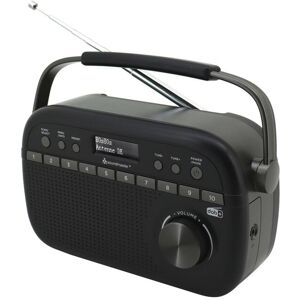 Soundmaster DAB280SW tragbares Radio mit DAB