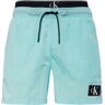 Calvin Medium Double Badehose Herren soft turquoise XL