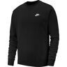 Nike NSW Club Fleece Sweatshirt Herren black-white M