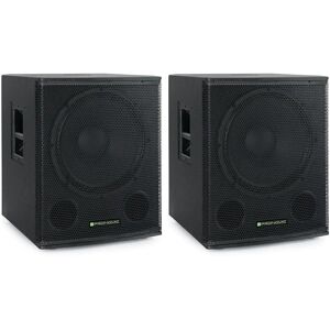 Pronomic SA-18 SUB Aktiv Subwoofer 2x Set