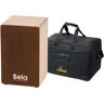 Sela SE 162 Primera Cajon Brown Set inkl. Cajon Gigbag