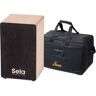 Sela SE 118 Primera Cajon Black Set inkl. Cajon Gigbag