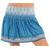 Damen Tennisrock Lucky in Love Playing In Paradise Long Dreamin' Smocked Skirt - aegean blue XS