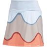 Damen Tennisrock Adidas Marimekko Skirt - multicolor/ice blue S