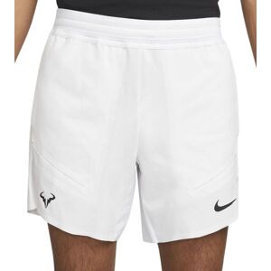 Herren Tennisshorts Nike Court Dri-Fit Advantage Short 7in Rafa - white/white/black S