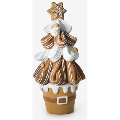 bonprix Deko-Objekt Baum mit Zuckerguss Optik braun bonprix Deko-Objekt Baum mit Zuckerguss Optik braun