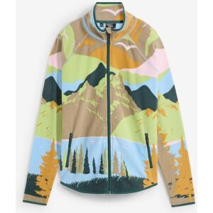 bonprix Fleecejacke mit Reißverschluss-Taschen blau 40 bonprix Fleecejacke mit Reißverschluss-Taschen blau 40