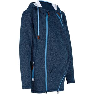 bonprix Fleece-Umstands- und Tragejacke blau 52 bonprix Fleece-Umstands- und Tragejacke blau 52