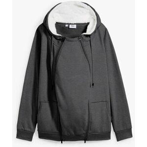 bonprix Umstands-Sweatjacke mit Baby-Einsatz und flauschiger Innenseite grau 52 bonprix Umstands-Sweatjacke mit Baby-Einsatz und flauschiger Innenseite grau 52