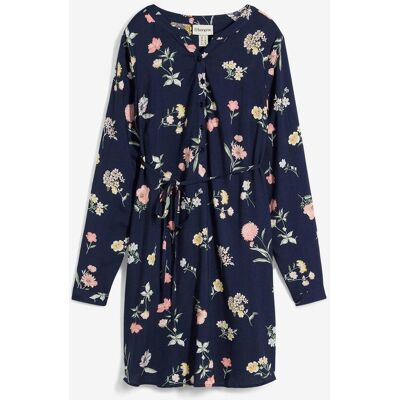 bonprix 2-in-1 Umstands-und Still-Blusenkleid aus Viskose blau 44 bonprix 2-in-1 Umstands-und Still-Blusenkleid aus Viskose blau 44