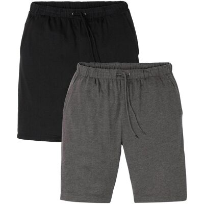 bonprix Jersey-Shorts (2er Pack) schwarz 68 bonprix Jersey-Shorts (2er Pack) schwarz 68