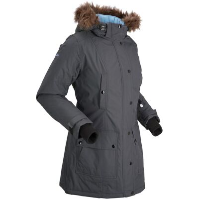 bonprix wasserdichte Funktions-Outdoor-Longjacke mit Kapuze grau 38 bonprix wasserdichte Funktions-Outdoor-Longjacke mit Kapuze grau 38