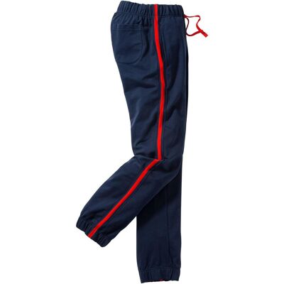 bonprix Jogginghose mit Kontrastdetails blau 64 bonprix Jogginghose mit Kontrastdetails blau 64