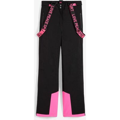 bonprix wasserdichte Ski Funktions-Thermohose mit abnehmbaren Trägern schwarz 38 bonprix wasserdichte Ski Funktions-Thermohose mit abnehmbaren Trägern schwarz 38