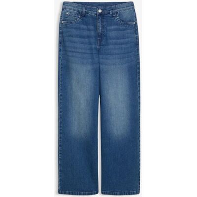 bonprix Extra Loose Fit Stretch-Jeans mit verstellbarem Bund, Straight blau 146 bonprix Extra Loose Fit Stretch-Jeans mit verstellbarem Bund, Straight blau 146