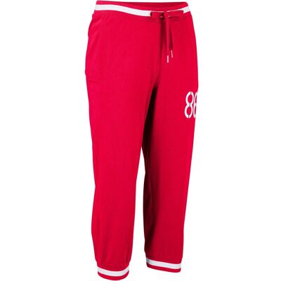 bonprix Jogginghose, 3/4-Länge aus Baumwollmix rot 52 bonprix Jogginghose, 3/4-Länge aus Baumwollmix rot 52