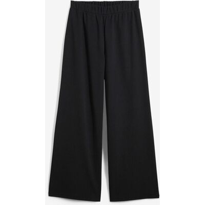 bonprix Marlenehose aus Piqué schwarz 48 bonprix Marlenehose aus Piqué schwarz 48