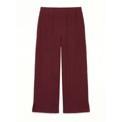 bonprix Jersey-Hose aus Rippe mit Bequembund rot 56 bonprix Jersey-Hose aus Rippe mit Bequembund rot 56