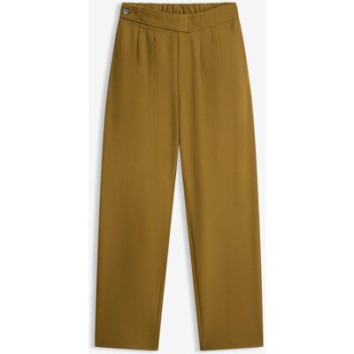 bonprix Barell-Hose aus Punto di Roma grün 56 bonprix Barell-Hose aus Punto di Roma grün 56