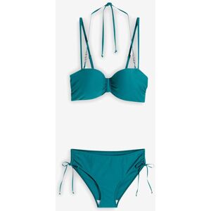 bonprix Balconette-Bikini (2-tlg. Set) mit extra Neckholder Träger petrol 38 bonprix Balconette-Bikini (2-tlg. Set) mit extra Neckholder Träger petrol 38