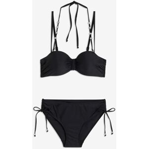 bonprix Balconette-Bikini (2-tlg. Set) mit extra Neckholder Träger schwarz 42 bonprix Balconette-Bikini (2-tlg. Set) mit extra Neckholder Träger schwarz 42