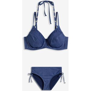 bonprix Bügel-Bikini in Jeansoptik (2-tlg.Set) blau 50 bonprix Bügel-Bikini in Jeansoptik (2-tlg.Set) blau 50