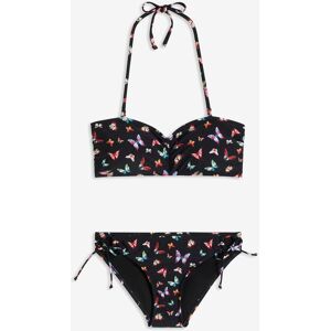bonprix Bandeau Bikini (2-tlg. Set) schwarz 36 bonprix Bandeau Bikini (2-tlg. Set) schwarz 36