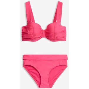 bonprix Balconette-Bikini mit gepolsterten Trägern (2-tlg.Set) pink 48 bonprix Balconette-Bikini mit gepolsterten Trägern (2-tlg.Set) pink 48