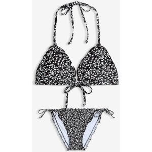 bonprix Triangel-Bikini mit Rüschen (2-tlg.Set) weiß 40 bonprix Triangel-Bikini mit Rüschen (2-tlg.Set) weiß 40