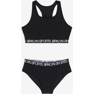 bonprix Bikini (2-tlg.Set) schwarz 128 bonprix Bikini (2-tlg.Set) schwarz 128