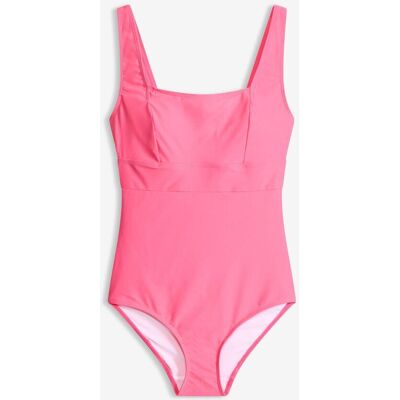 bonprix Light Shape-Badeanzug mit eckigem Ausschnitt pink 50 bonprix Light Shape-Badeanzug mit eckigem Ausschnitt pink 50