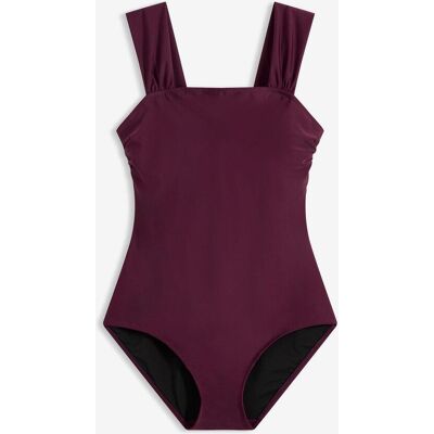 bonprix Medium Shape-Badeanzug mit breiten Trägern lila 38 bonprix Medium Shape-Badeanzug mit breiten Trägern lila 38