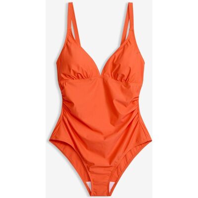 bonprix Light Shape-Badeanzug mit V-Ausschnitt orange 36 bonprix Light Shape-Badeanzug mit V-Ausschnitt orange 36