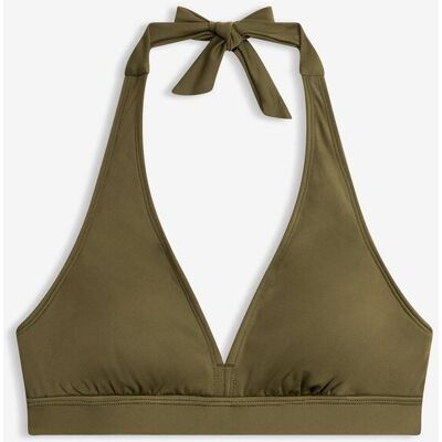 bonprix Neckholder-Bikinioberteil mit V-Ausschnitt grün 46 bonprix Neckholder-Bikinioberteil mit V-Ausschnitt grün 46