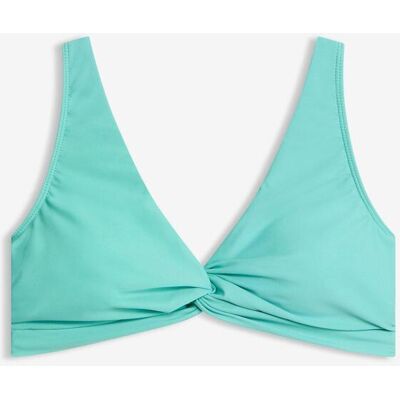 bonprix Bustier-Bikinioberteil mit Twistdetail blau 42 bonprix Bustier-Bikinioberteil mit Twistdetail blau 42