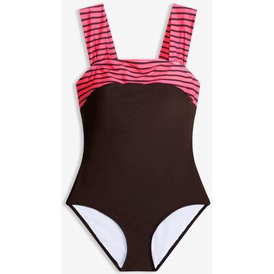 bonprix Medium Shape-Badeanzug mit breiten Trägern braun 40 bonprix Medium Shape-Badeanzug mit breiten Trägern braun 40
