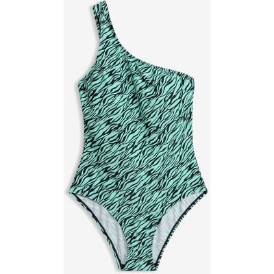 bonprix One-Shoulder-Badeanzug grün 46 bonprix One-Shoulder-Badeanzug grün 46