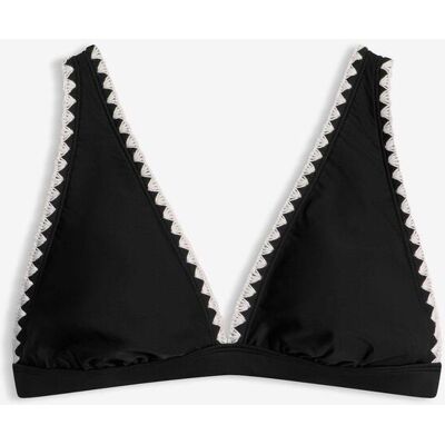 bonprix Triangel-Bikinioberteil schwarz 44 bonprix Triangel-Bikinioberteil schwarz 44