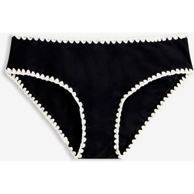 bonprix Bikinihose mit Stickerei schwarz 42 bonprix Bikinihose mit Stickerei schwarz 42