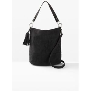 bonprix Handtasche mit Stickerei schwarz 0 bonprix Handtasche mit Stickerei schwarz 0