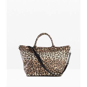 bonprix Canvas Shopper mit Leoprint beige 0 bonprix Canvas Shopper mit Leoprint beige 0