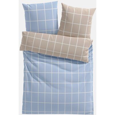 bonprix Wendbare Baumwollmix-Bettwäsche blau 1 (1x 80/80 cm/ 1x 135/200 cm) bonprix Wendbare Baumwollmix-Bettwäsche blau 1 (1x 80/80 cm/ 1x 135/200 cm)