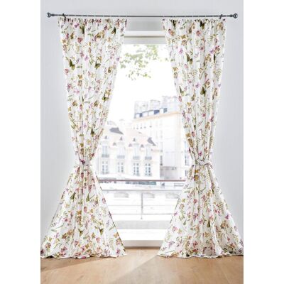 bonprix Blickdichter Vorhang inkl. Raffhalter (1er Pack) beige 2 (H/B: 175/135 cm) bonprix Blickdichter Vorhang inkl. Raffhalter (1er Pack) beige 2 (H/B: 175/135 cm)