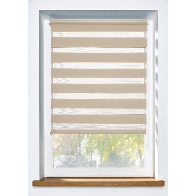 bonprix Doppelrollo ohne Bohren beige 8 (H/B: 200/80 cm) bonprix Doppelrollo ohne Bohren beige 8 (H/B: 200/80 cm)