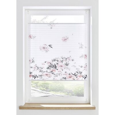 bonprix Plissee mit Blumen Druck rosa 8 (H/B: 130/110 cm) bonprix Plissee mit Blumen Druck rosa 8 (H/B: 130/110 cm)
