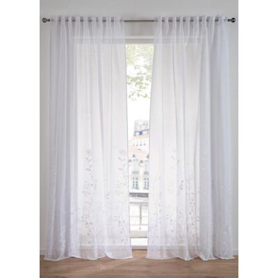 bonprix Gardine mit recyceltem Polyester (1er Pack) weiß 2 (H/B: 175/130 cm) bonprix Gardine mit recyceltem Polyester (1er Pack) weiß 2 (H/B: 175/130 cm)