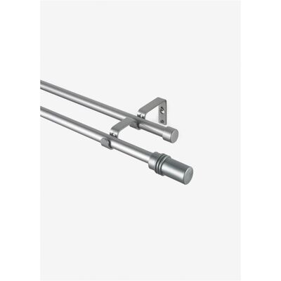 bonprix Gardinenstange mit Endstück Zylinder silber 4 (240 cm) bonprix Gardinenstange mit Endstück Zylinder silber 4 (240 cm)